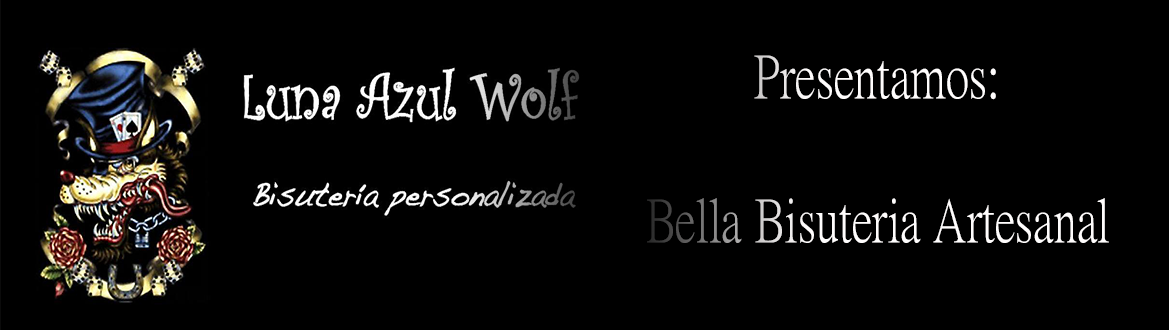 Bisuteria Luna Azul Wolf